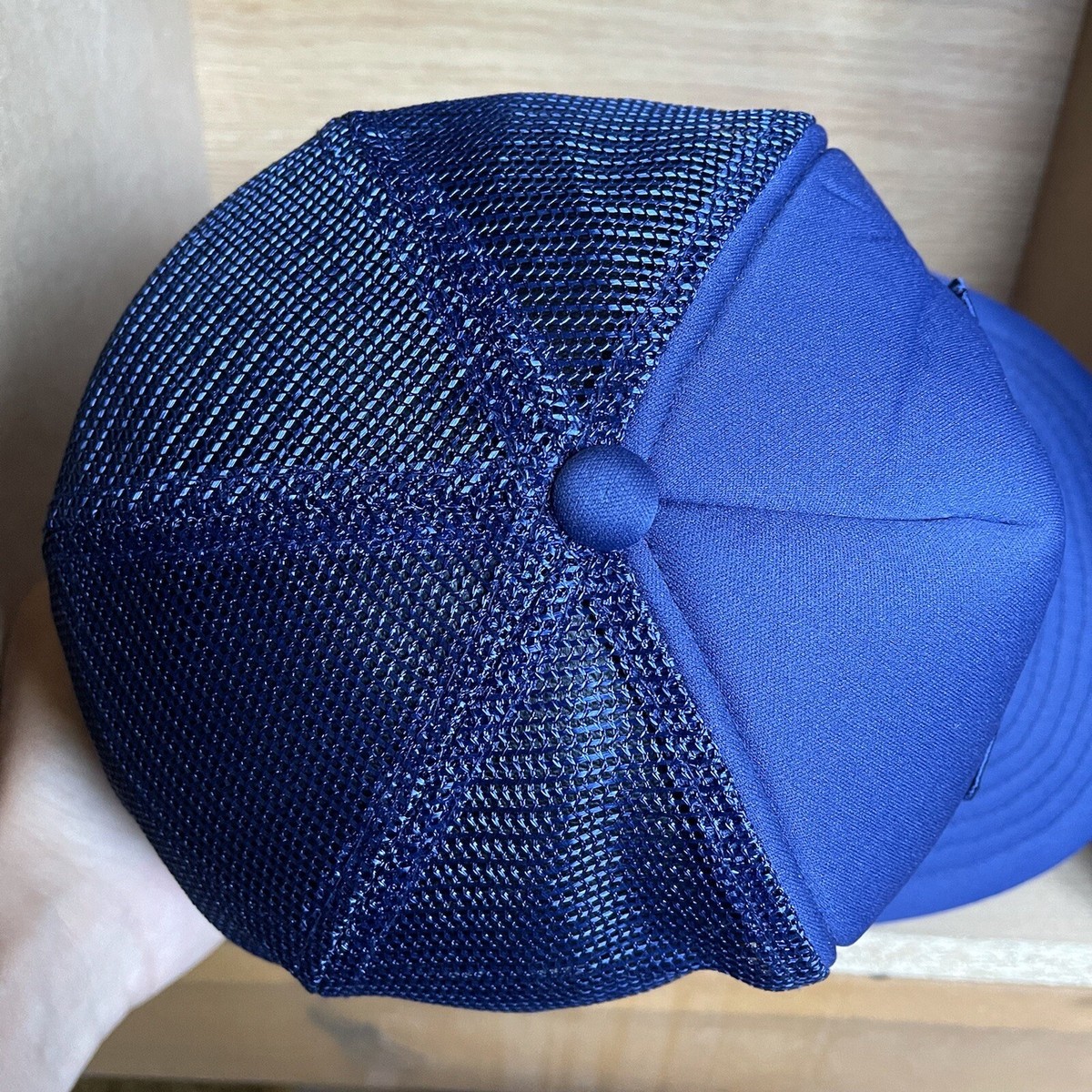 Vintage Bosco Advanced Spray Technology Foam Mesh Trucker Snapback Patch Cap Hat View 6