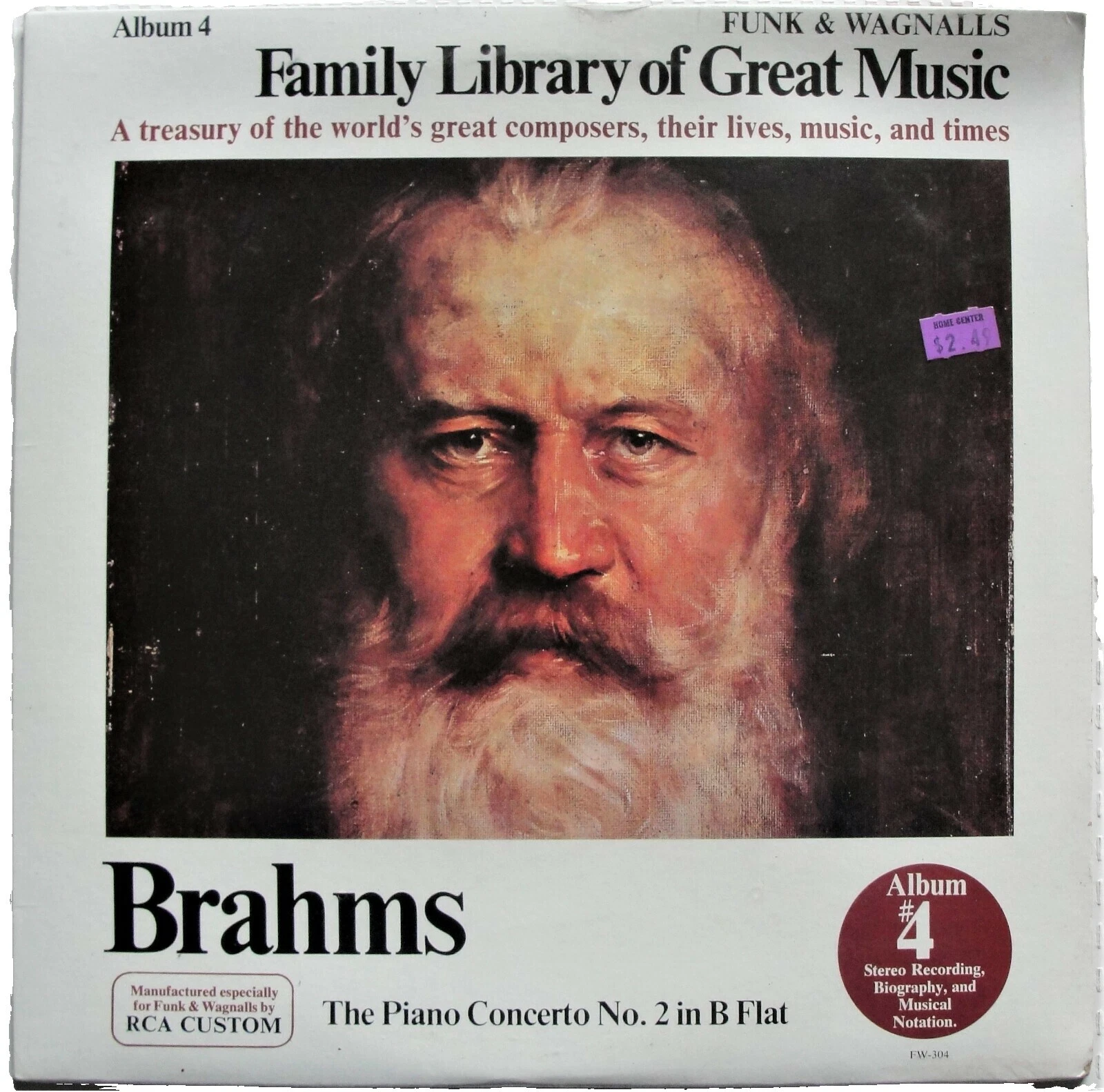 Very Good Plus (VG +) Sleeve Grading Concerto Vinyl Records