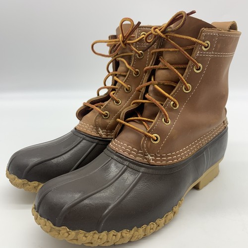 LL Bean Duck Boots Womens 9 Made In 