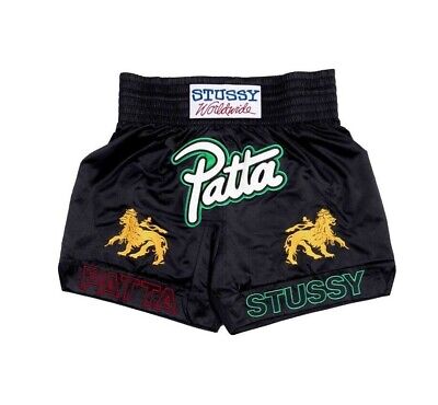 Stussy x Patta Boxing Short Black SS24 Size S-XXL | eBay Stussy x Patta Boxing Short Black SS24 Size S-XXL | eBay