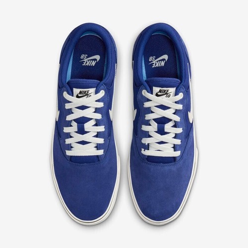 Nike SB Chron 2 Suede Low Top Mens 9 Skate Sneakers Royal Blue DM3493 401 New - Picture 4 of 11