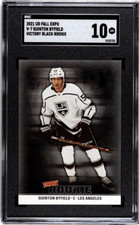 2021 Upper Deck Fall Expo Quinton Byfield #V-7 Victory Black Rookie SGC 10