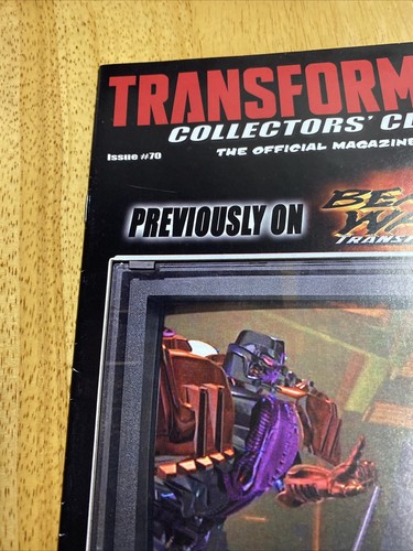 TRANSFORMERS COLLECTORS CLUB MAGAZINE #70 August / September 2016 - Picture 3 of 10