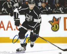 Los Angeles Kings Christian Ehrhoff Signed Autographed 8x10 Photo COA B