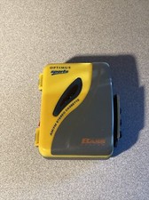 Optimus SCP-95 Sports AM FM Stereo Radio Cassette Player w/Philips Headphone