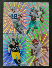 2023 Prestige Football SUNBURST Parallels with Rookies You Pick the Card - READ