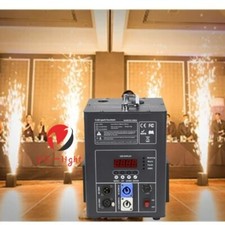 750W Cold Spark Firework Machine DJ Wedding Dmx Spark Fountain Sparkler Effect