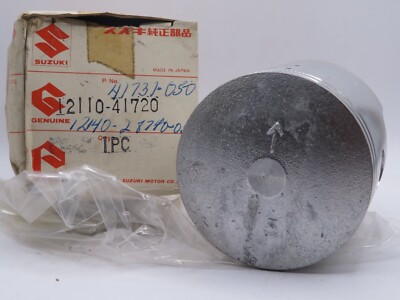 NOS Suzuki RM125 1975 Genuine Oversize Piston 0.50mm 2nd O/S 12110
