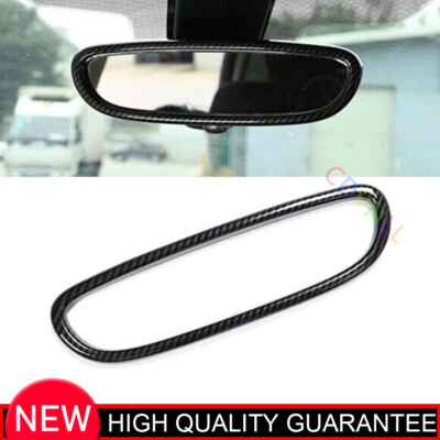 For BMW X1 X2 F39 2016-2022 Carbon Fiber Interior Console Rearview Mirror Panel