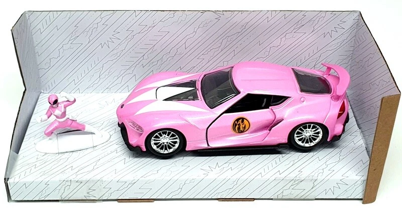 Jada 1/32 Scale 33079 - Pink Ranger & Toyota FT-1 Concept (Power Rangers) Pink - Image 4 of 4
