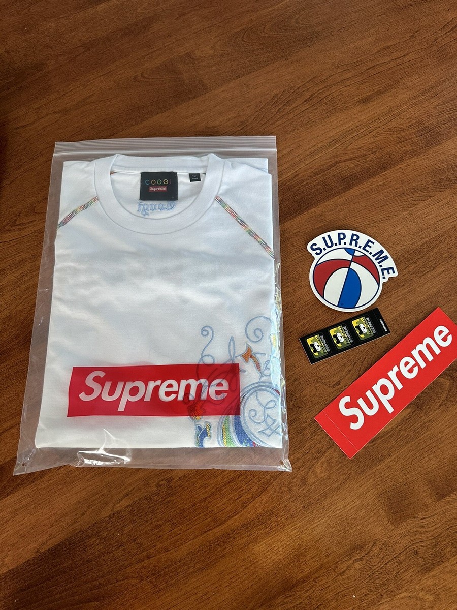 Supreme Coogi Raglan S/S top M | eBay