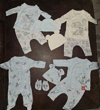 Baby Boy Disney Collection Lot Newborn Clothing Preowned Excellent Condition