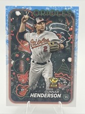 2024 Topps Holiday - Holiday Variation Gunnar Henderson #H150