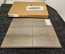 Shaw VE433 Polaris Plus 5219 Ashen Brown Luxury Plank Flooring 7" x 48"