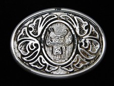 QJ05161 VINTAGE 1970s HORSE SADDLE WESTERN COWBOY BELT BUCKLE