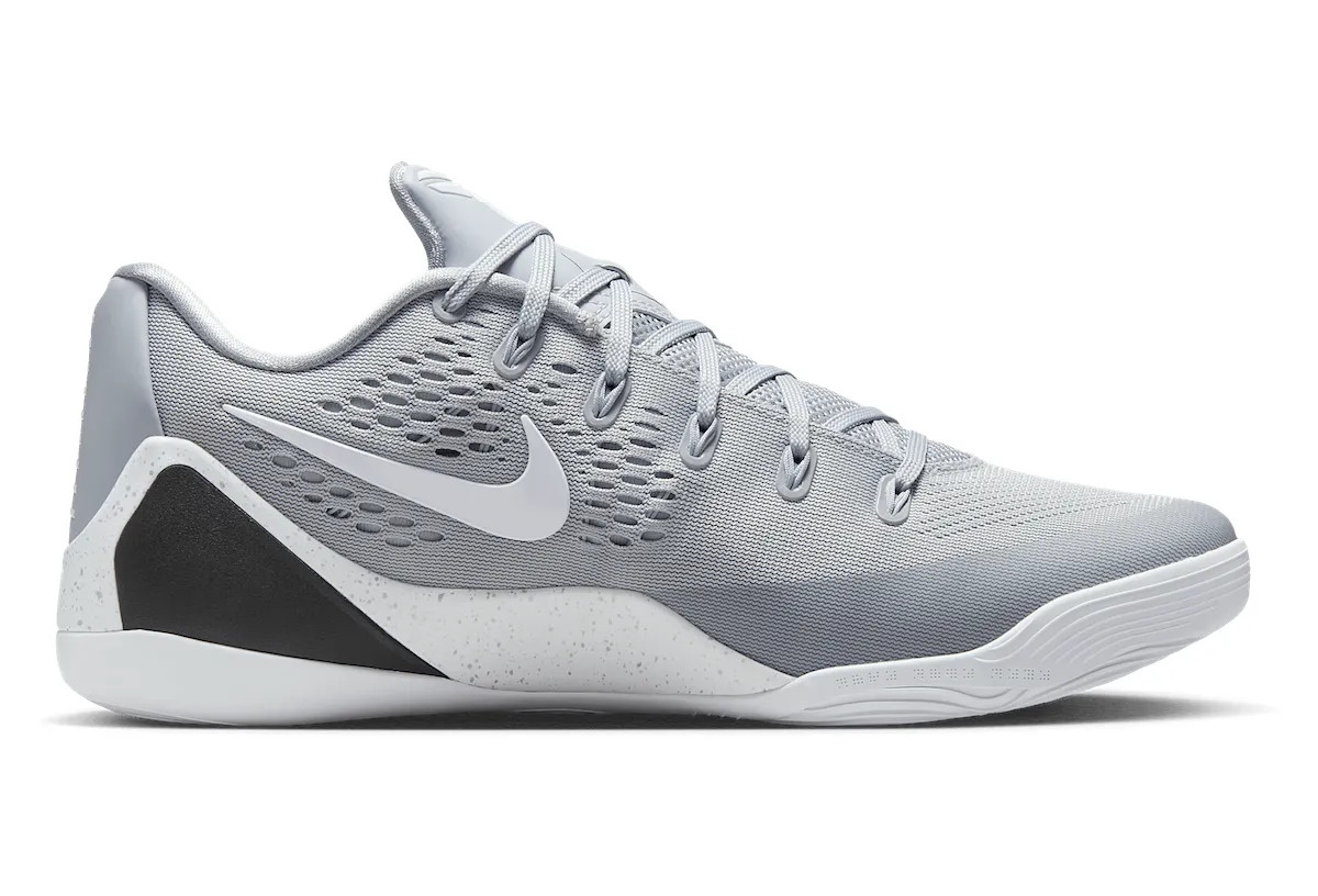 Nike Kobe 9 Elite Low EM Protro Wolf Grey/White IH1401-001 Men