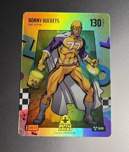 BO JACKSON BATTLE ARENA 80's RAD BATTLE FOIL GLOW SP DONNY BUCKETS - LUKA DONCIC
