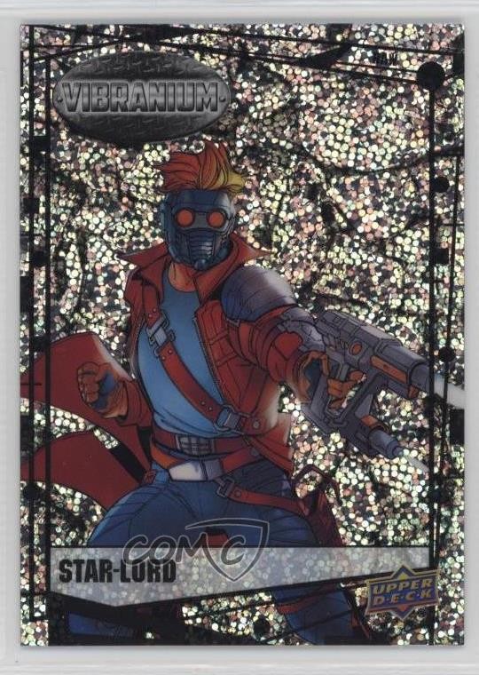2015 Upper Deck Marvel Vibranium Raw Vibranium Star-Lord #13 i1f