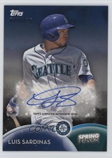 2016 Topps Spring Fever 19/175 Luis Sardinas #SFA-LSA Auto 5c2