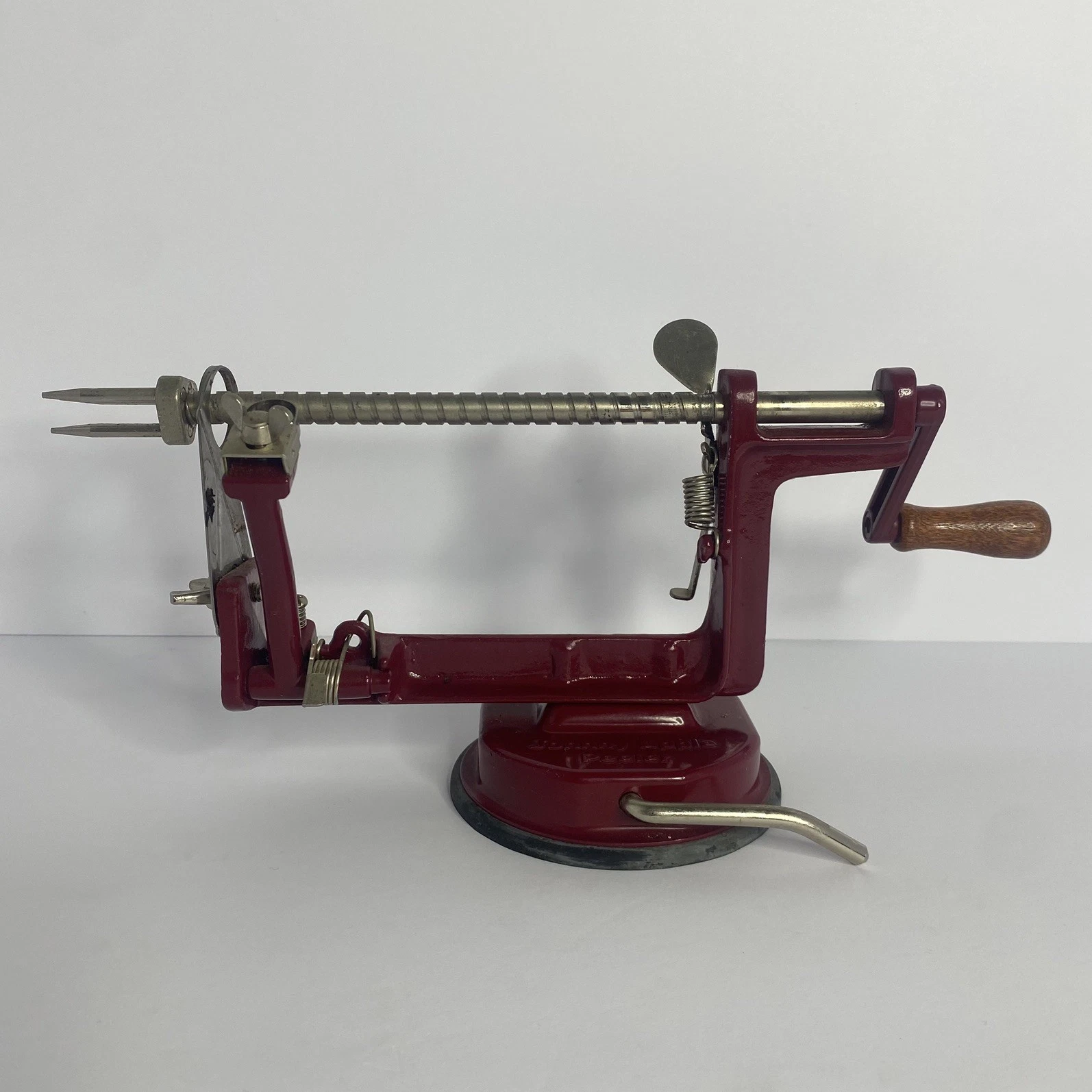 Corer, Slicer, Pie Maker, Stainless Steel Blades, Red VKP1010 Suction Base