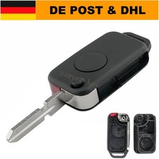 1 Tasten Schl&uuml;ssel Geh&auml;use f&uuml;r Mercedes Benz A C E G S SL SLK W124 W140 W202