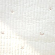 Infant Circular Pad 100 Cotton Embroidered Pigment New