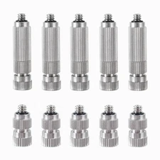 10Pcs High Pressure Misting Nozzle Fogging Sprayer Cooling Landscaping Watering