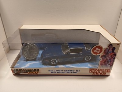 Jada BILLY'S 1979 CHEVY CAMARO Z28 W/ Coin 1:24 Scale - Stranger Things