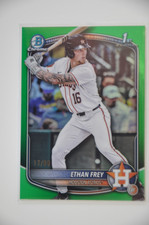 2025 Bowman Draft Ethan Frey Green Refractor BDC-67 Astros