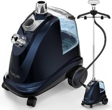 2200W Professional Standing Garment Steamer for Clothes, 90 Mins of Continuous P