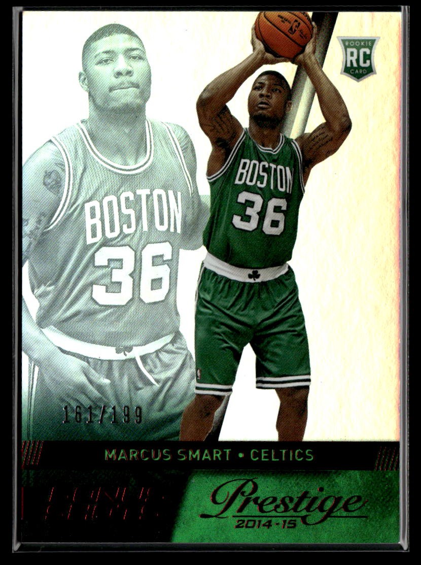 2014-15 Panini Prestige Premium #166 Marcus Smart Bonus Shots Red #/199 sellerRR