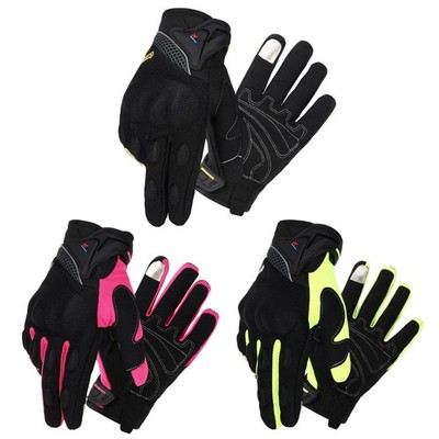 shamofeng Gloves for Men & Women Protective Motorcycle Glove Riding Carbon Fiber