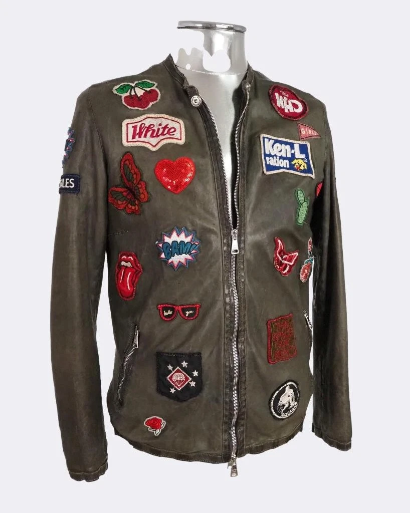 Giorgio Brato Coats, Jackets & Vests Leather Outer Shell for Men