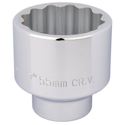 Draper 55Mm 3/4'' 12 Punkt Chrome Steckdose Standardlänge 16708