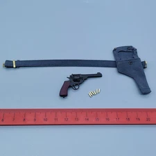 DID 80187 1/6 WWII British Pilot Squadron Leader Tom Action Figure Revolver