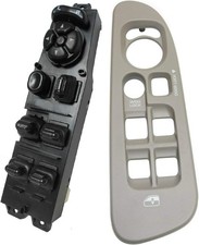 Window Master Switch and Tan Bezel Set for 2002-2008 Dodge Ram 1500 2500 3500 6