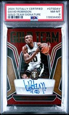 👑 2024 PANINI TOTALLY CERTIFIED GOLD TEAM SIGNATURES GTSDAV DAVID ROBINSON💎PSA