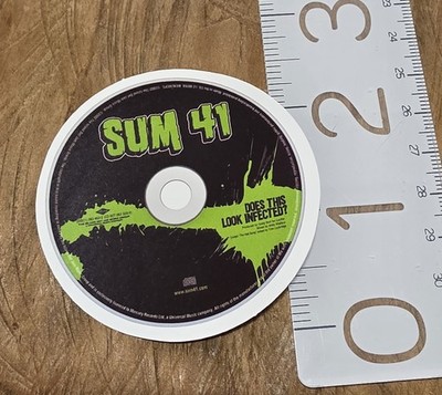 SUM 41 Decal   SUM 41 Sticker   Music Decal Music Sticker