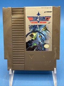 Top Gun The Second Mission - Authentic Nintendo NES - Tested & Works