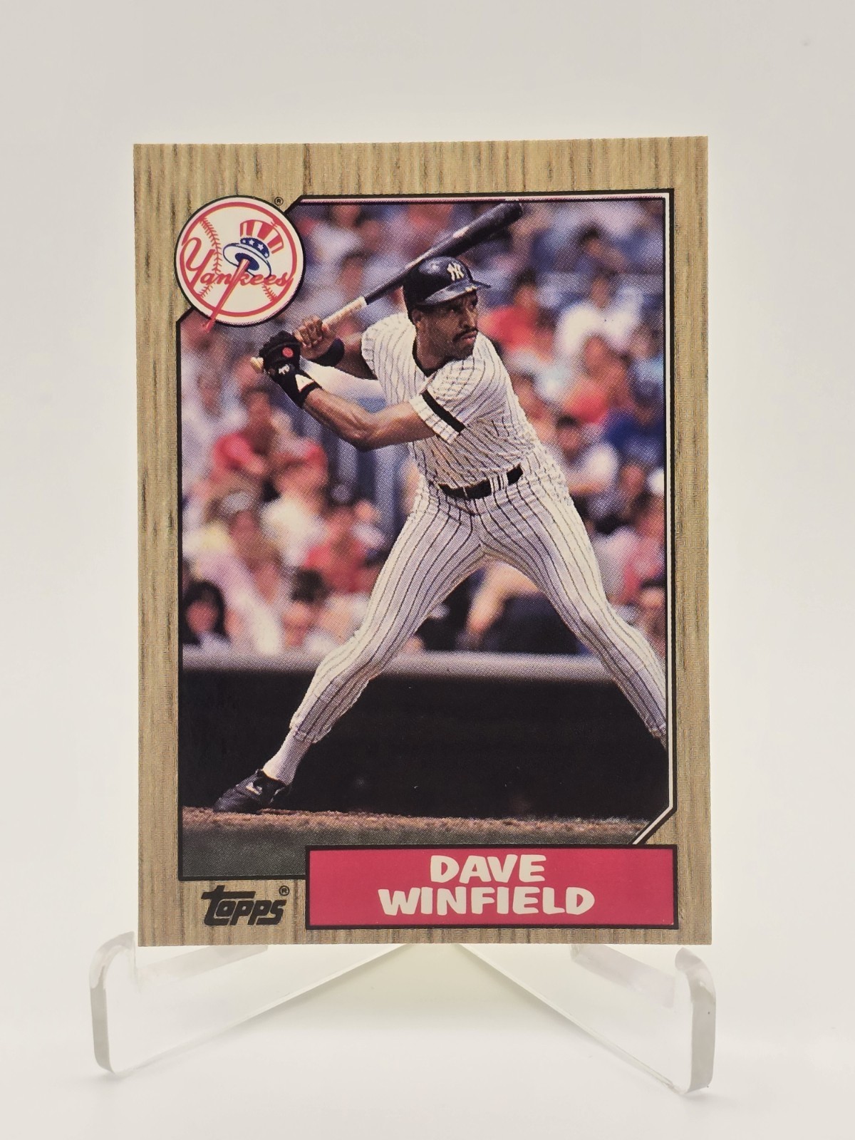 1987 Topps - Dave Winfield #770 Tiffany