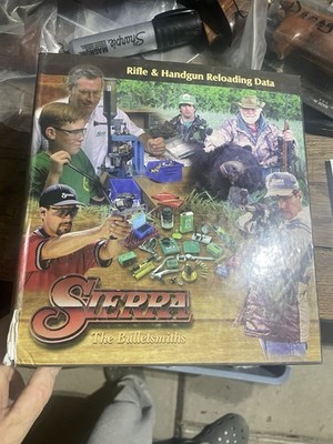 Sierra Reloading Manual 5th Edition + 2nd edition 3 ring Reloading Handbooks