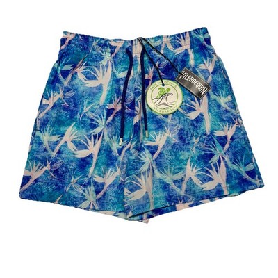 Vilebrequin Men's Swim Shorts - Mahina Paradise Packable Style: MAHH2J33 Blue