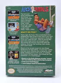 Arch Rivals - Nintendo NES - Sin previo aviso - NTSC-U/C EE. UU. - Buen estado