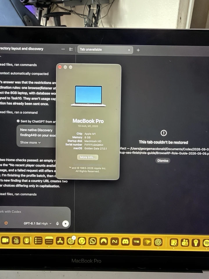 Apple MacBook Pro 13" M2 · 8GB · 512GB, photo 2 of 5