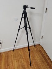 Sunpak PlatinumPlus 6200DX Aluminum Tripod Pan/Tilt QR Bubble Level