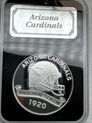 ARIZONA CARDINALS NFL FOOTBALL 1920 INAUGURAL SEASON 1oz .999 SILVER COIN