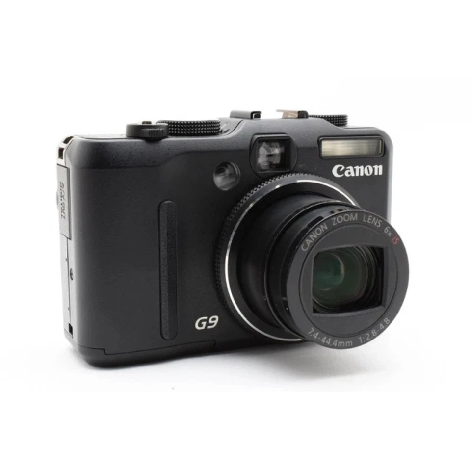 Canon PowerShot G9 12,1-MP-Digitalkamera mit 6-fach optischem Zoom, Schwarz - Bild 4 von 4