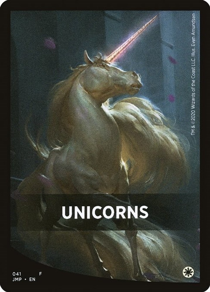 Unicorns Theme Card [NM, Jumpstart - 41] - Magic