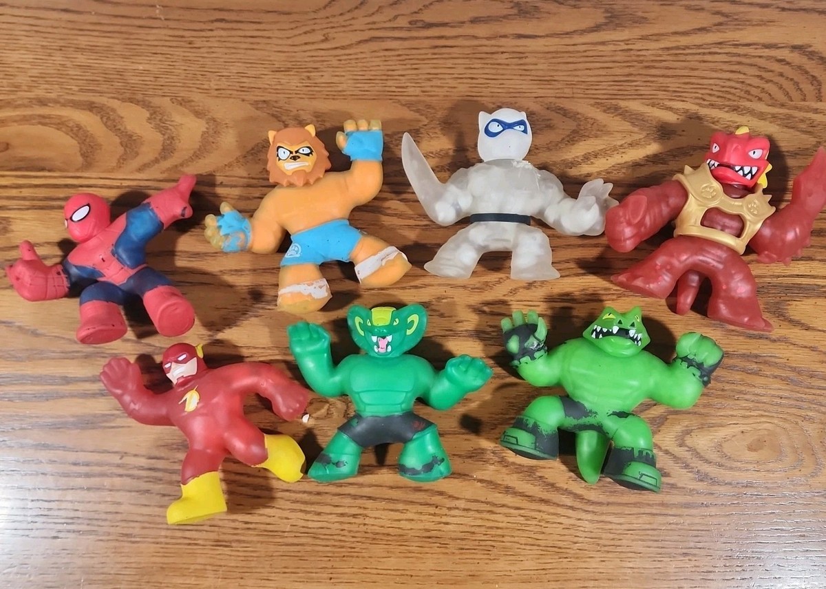 Heroes of Goo Jit Zu Lot of 7 Loose Figures used | eBay