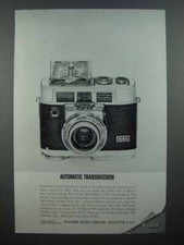 1963 Kodak Motormatic 35F Camera Ad - Automatic
